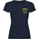 T-SHIRT FLUO FEMME MARINE