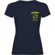 T-SHIRT FLUO FEMME MARINE PERSONNALISABLE COEUR