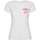 T-SHIRT FLUO FEMME MARINE 