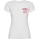 T-SHIRT FLUO FEMME MARINE 