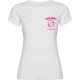 T-SHIRT FLUO FEMME BLANC PERSONNALISABLE COEUR