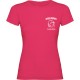 T-SHIRT FLUO FEMME FUCHSIA PERSONNALISABLE COEUR