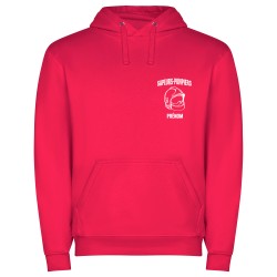 SWEAT FLUO FUCHSIA PERSONNALISABLE COEUR