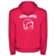 SWEAT FLUO FUCHSIA PERSONNALISABLE COEUR